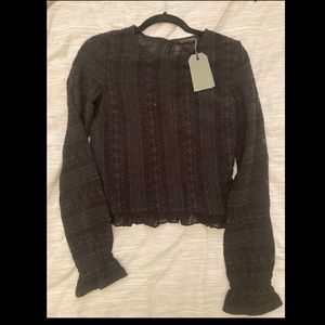 Dakota Black Lace Top